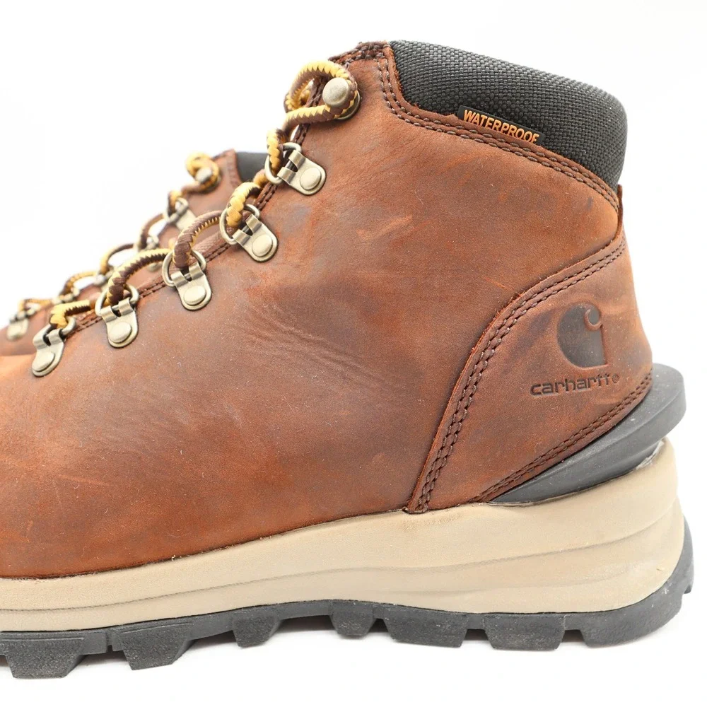 Carhartt Gilmore Waterproof Alloy Toe Work Hiker Mens 9M Brown Leather FH5550-M